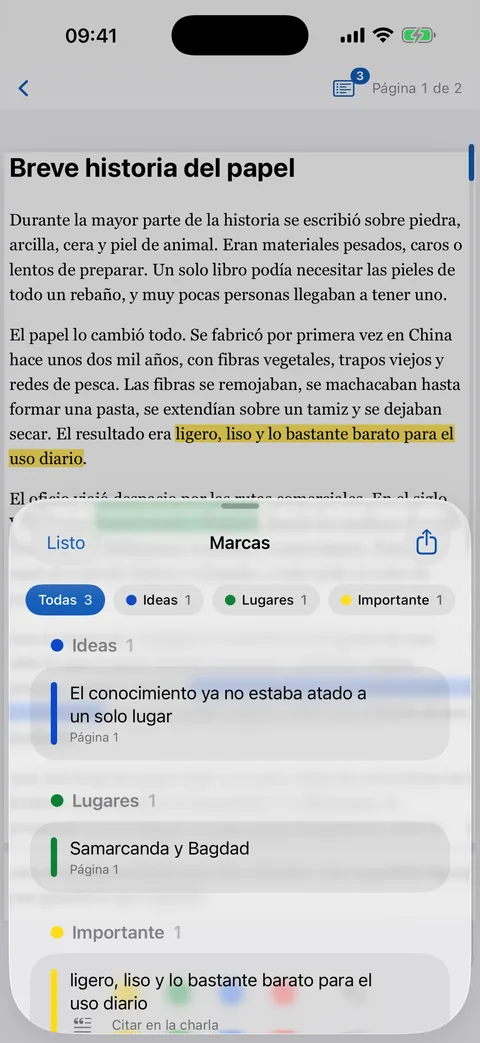 La lista de todas las marcas